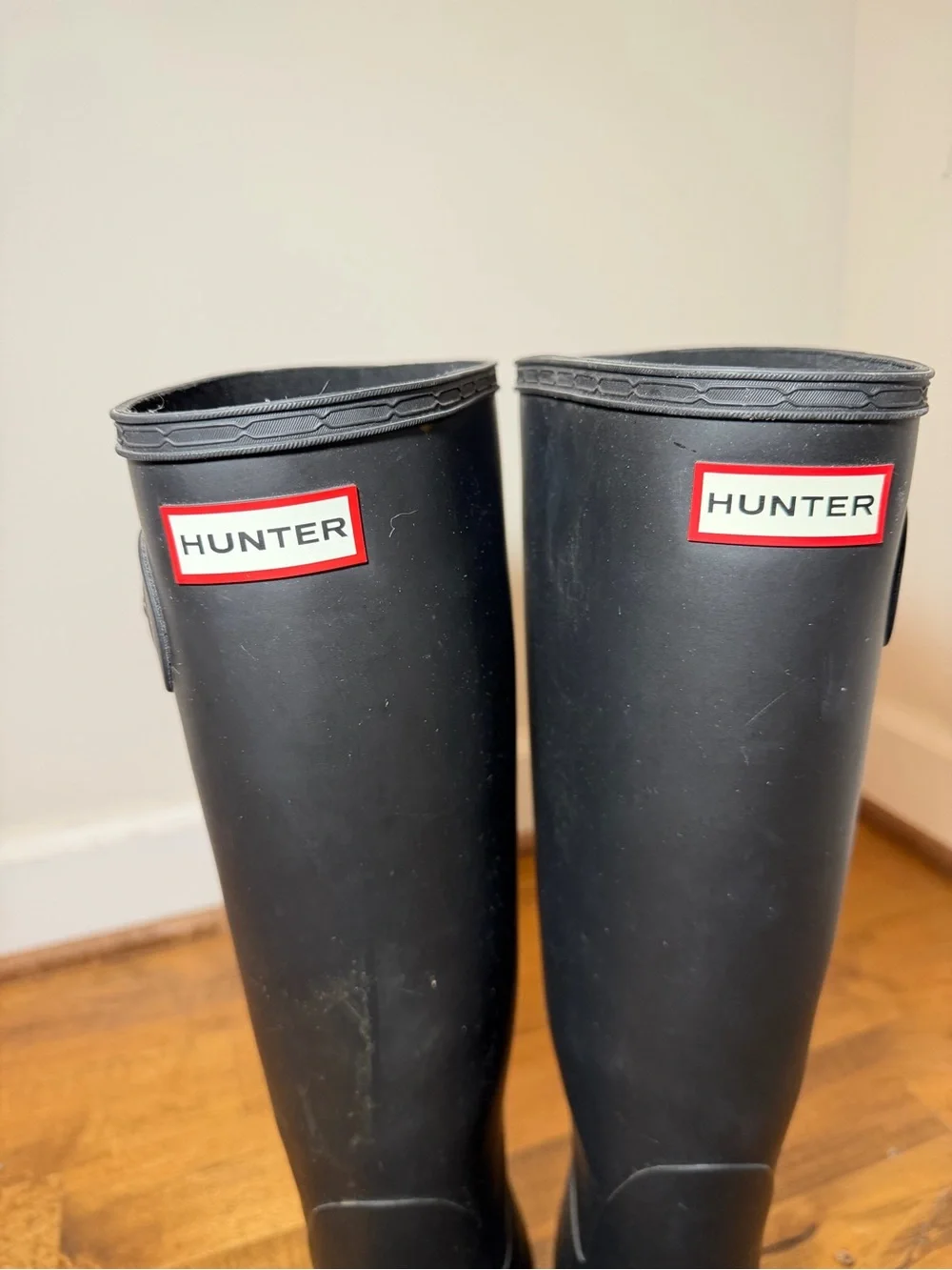 Hunter Women’s Original Matte Tall Rain Boots — Black